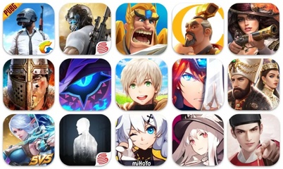 5月中国海外手游收入TOP30:腾讯、网易、IGG《排名前三